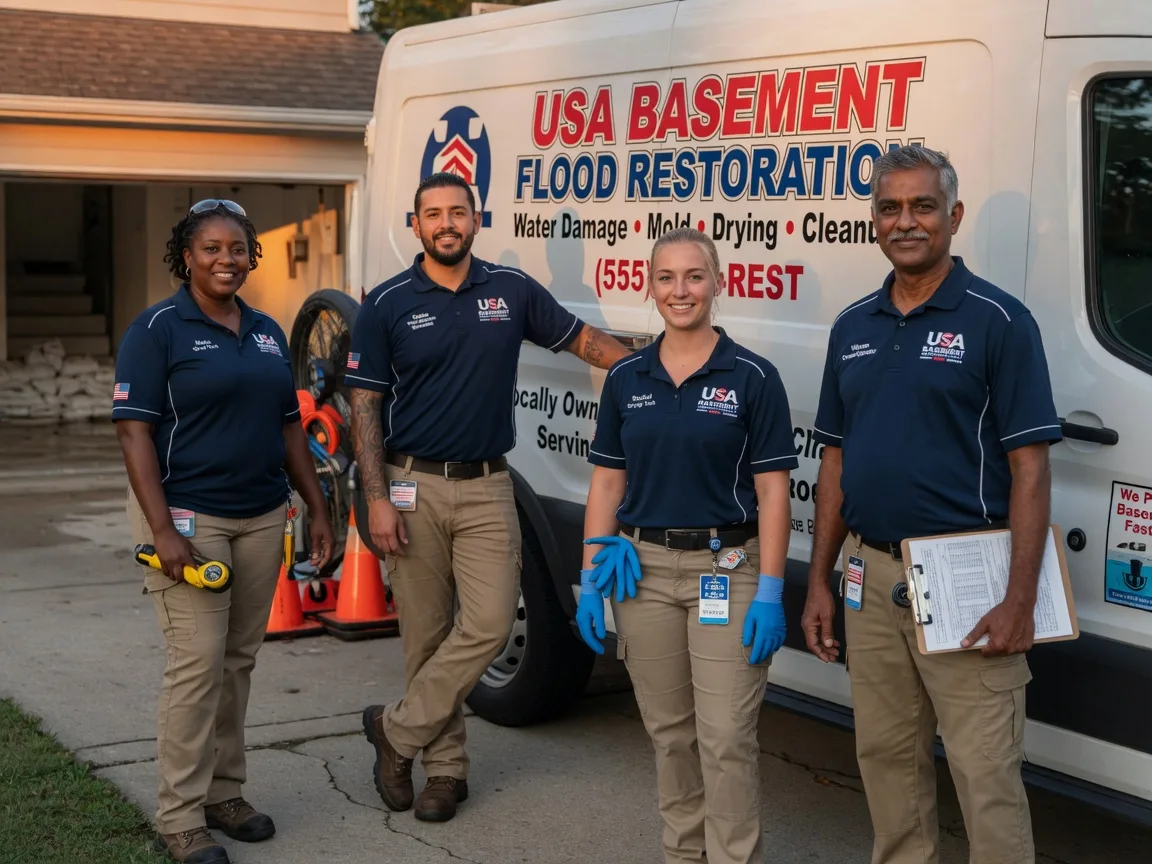Basement Flood Cleanup company in Daniels, WV